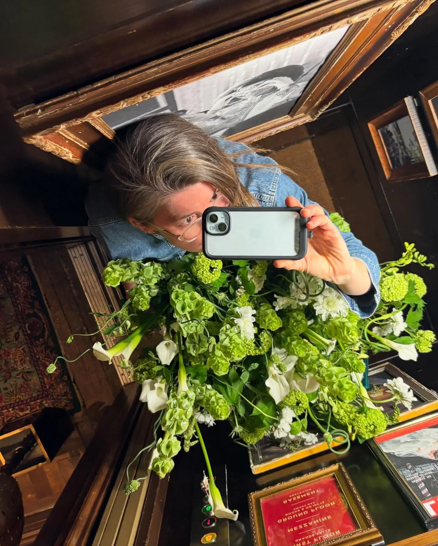 Making shapes earlier in the year with the lovely @hearstuk for @ukesquire @creedfragrance #clareloveblooms