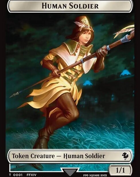 Created for the Magic: The Gathering, Universes Beyond- Final Fantasy Set.
A charging human soldier from Final Fantasy X1V, an online multiplayer addition of the series.
#mtgxfinalfantasy #mtgartwork #allenmorrisart