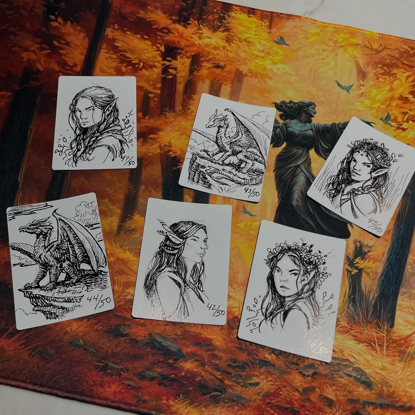 A few Artist Proof sketches coming with me to Dragon Con