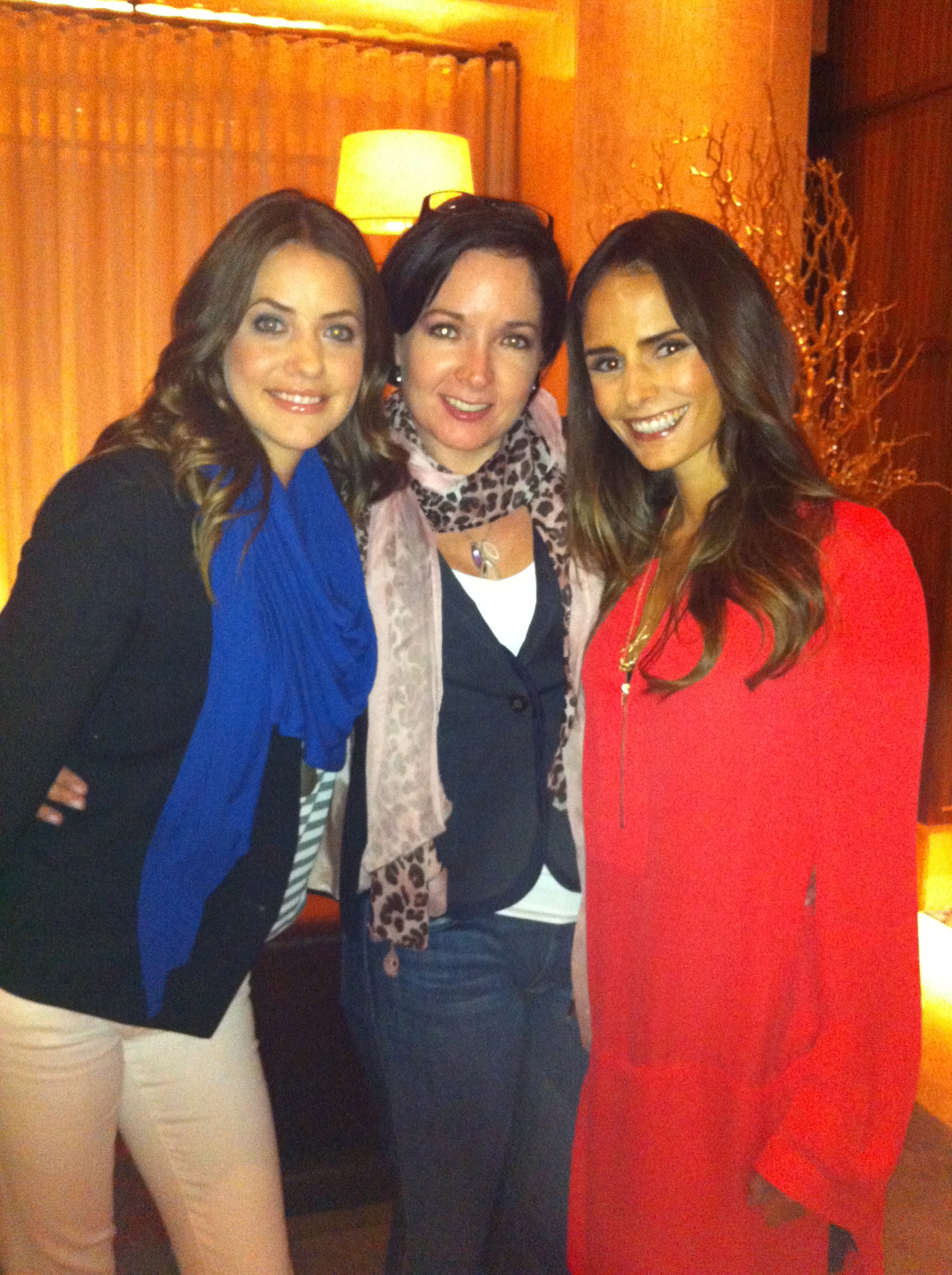 Julie Gonzalo, Maryelle, Jordana Brewster. Dallas 2012 copy 2.jpg