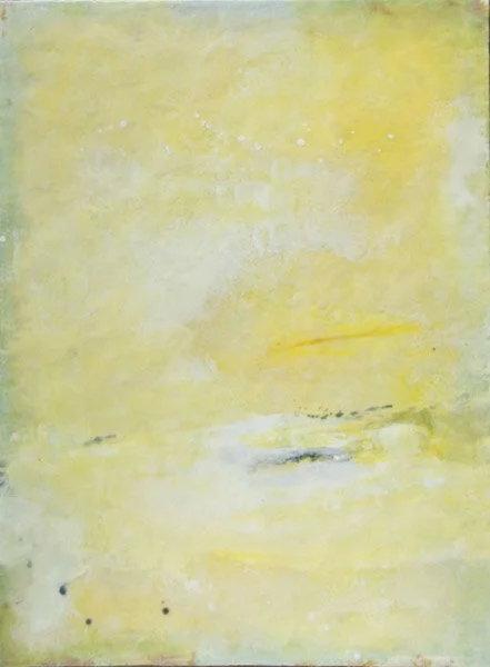 Yellow : encaustic on wood panel : 4’h x 3’w x 2”d : can hang vertically or horizontally : $3120 : by Lynda Cole