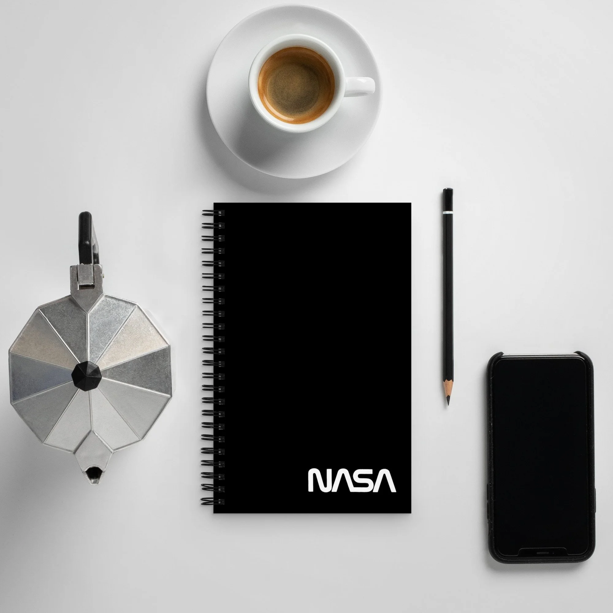 Space Worm Spiral Notebook