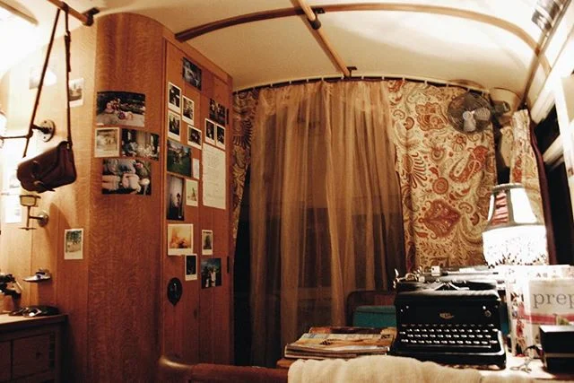 just a little reading nook on wheels