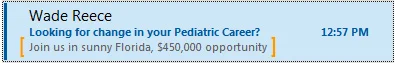 Medical Recruitment Location Preview text Example