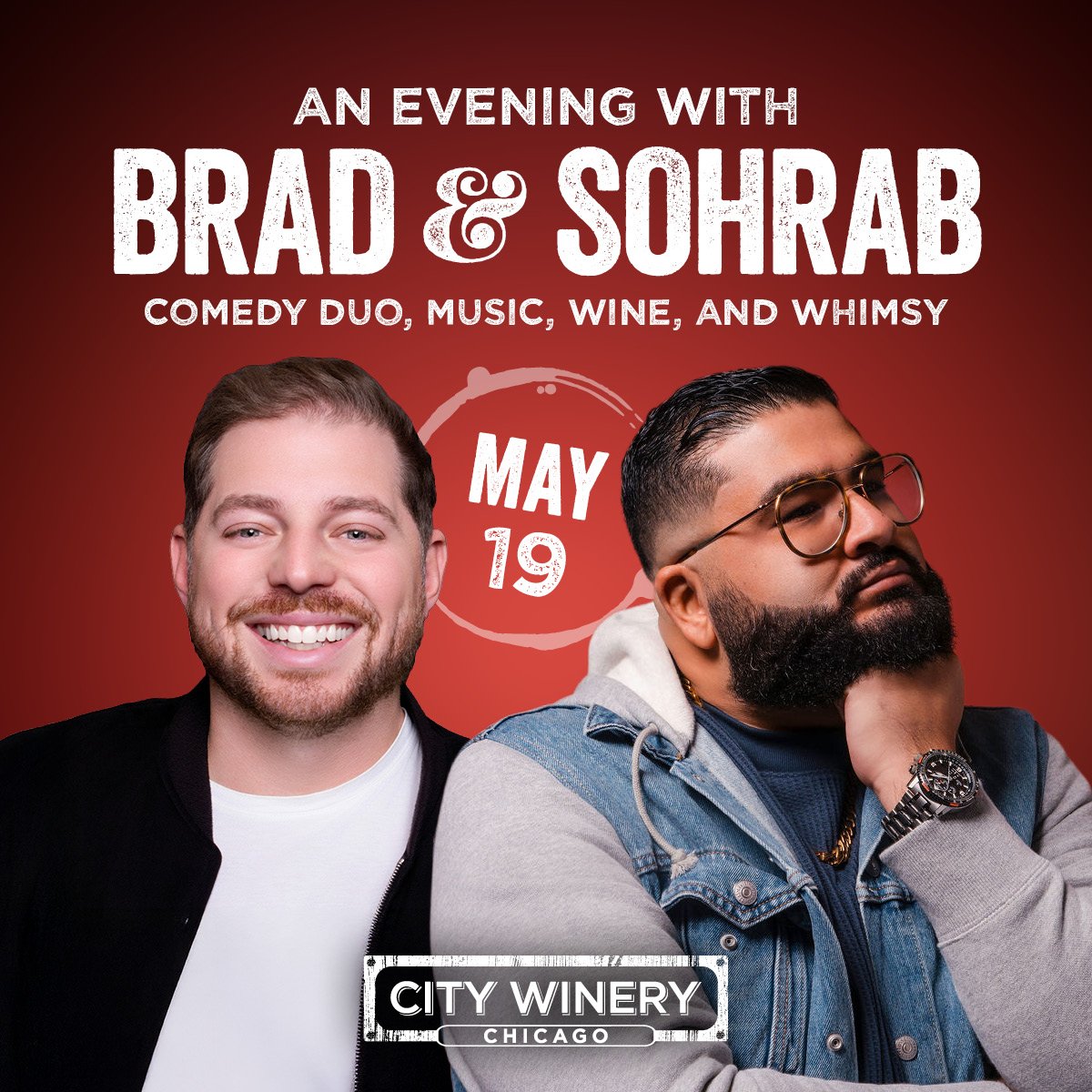 City Winery Chicago - An Evening with Brad and Sohrab