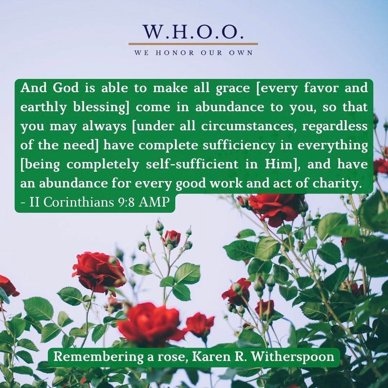 And God is able to make all grace [every favor and earthly blessing] come in abundance to you, so that you may always [under all circumstances, regardless of the need] have complete sufficiency in everything [being completely self-sufficient in Him],