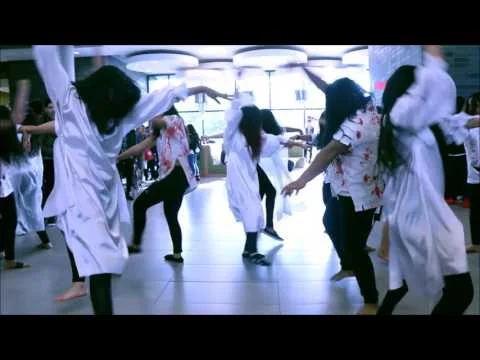 halloween flash mob- rhythm performing arts