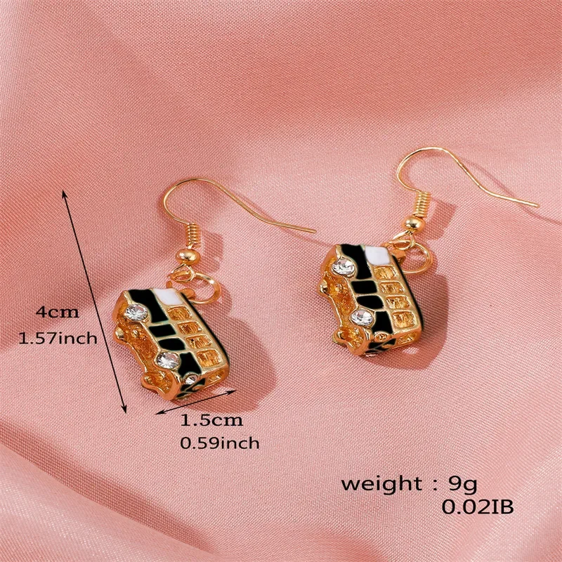 Black & Gold Bus Earrings Measurements.webp