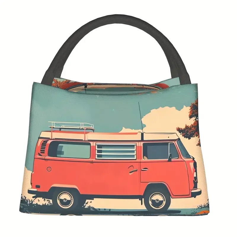 Orange Bay Window with blue background lunch bag.webp