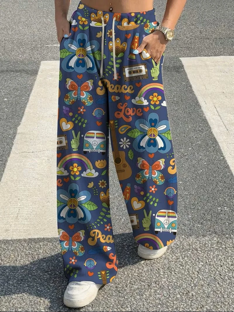 Corduroy Hippie Bus Pants