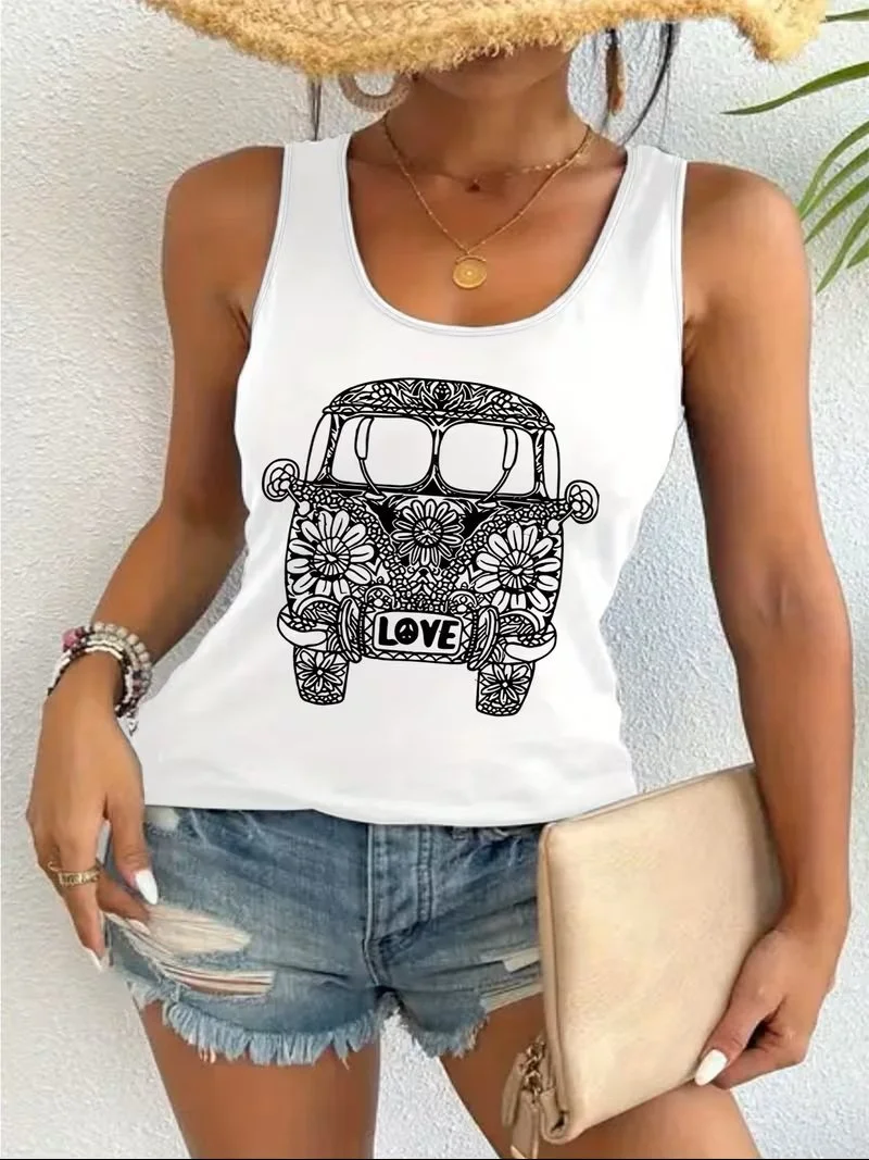 1960's VW Love Bus Women's Tank Top