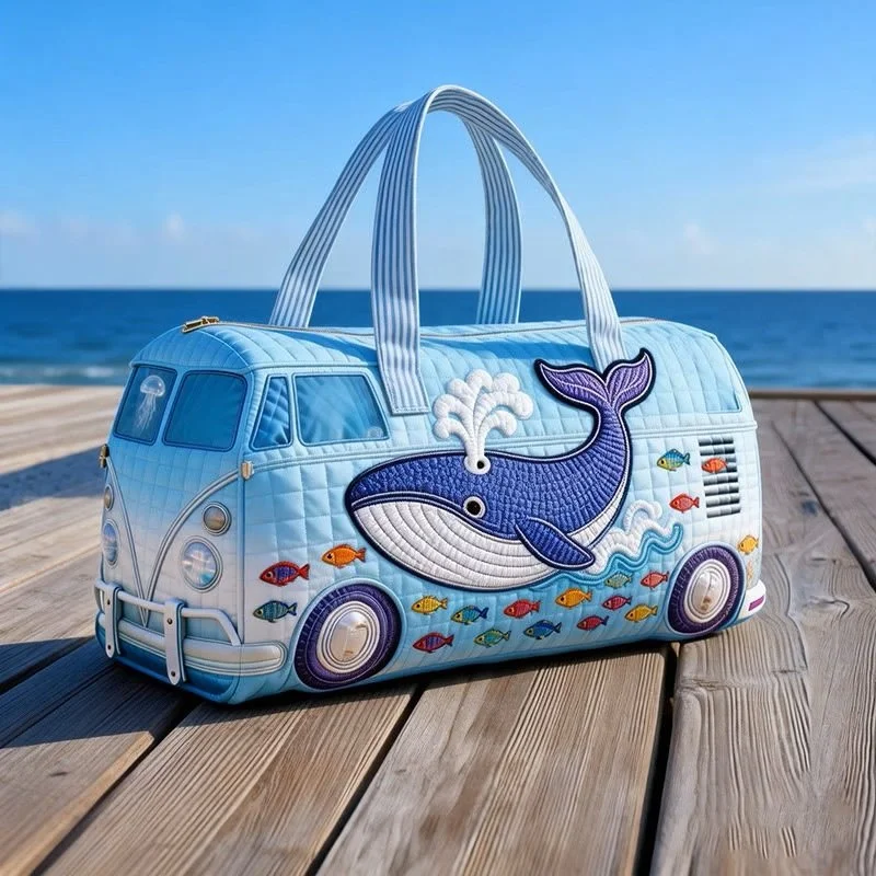 Quilted Blue Whale Bus Travel Bag.jpg