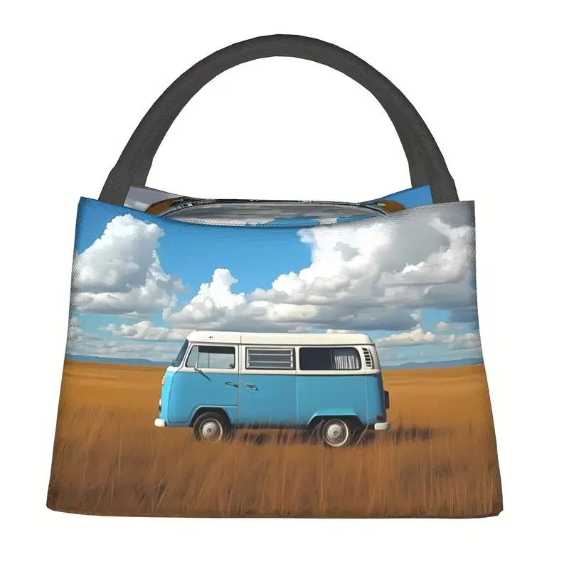 Blue Bay Window in Field Lunch Tote.webp