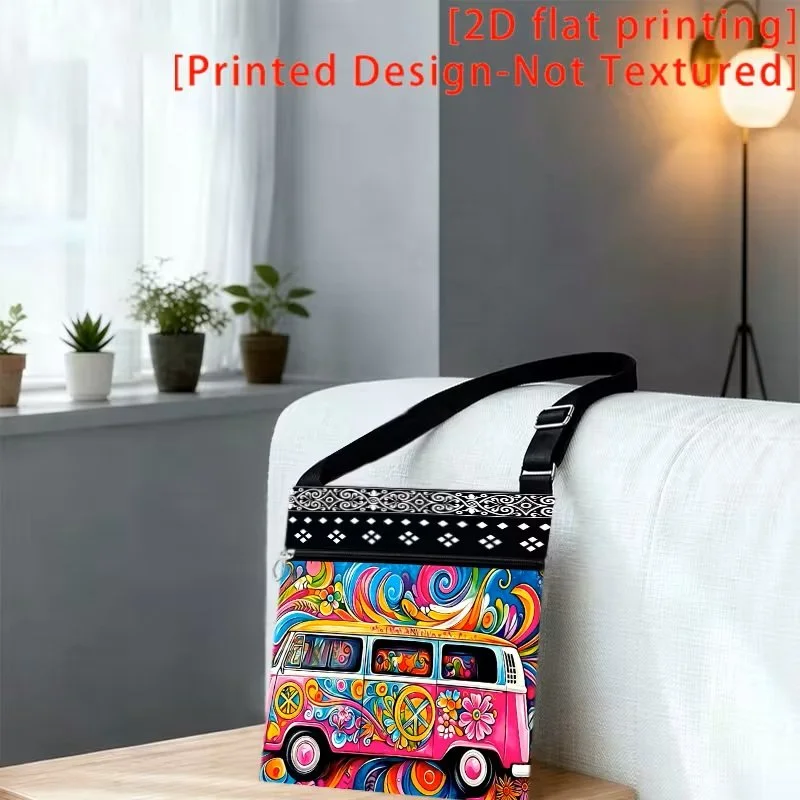 Pink Flower Paisley Bus Crossbody.jpg