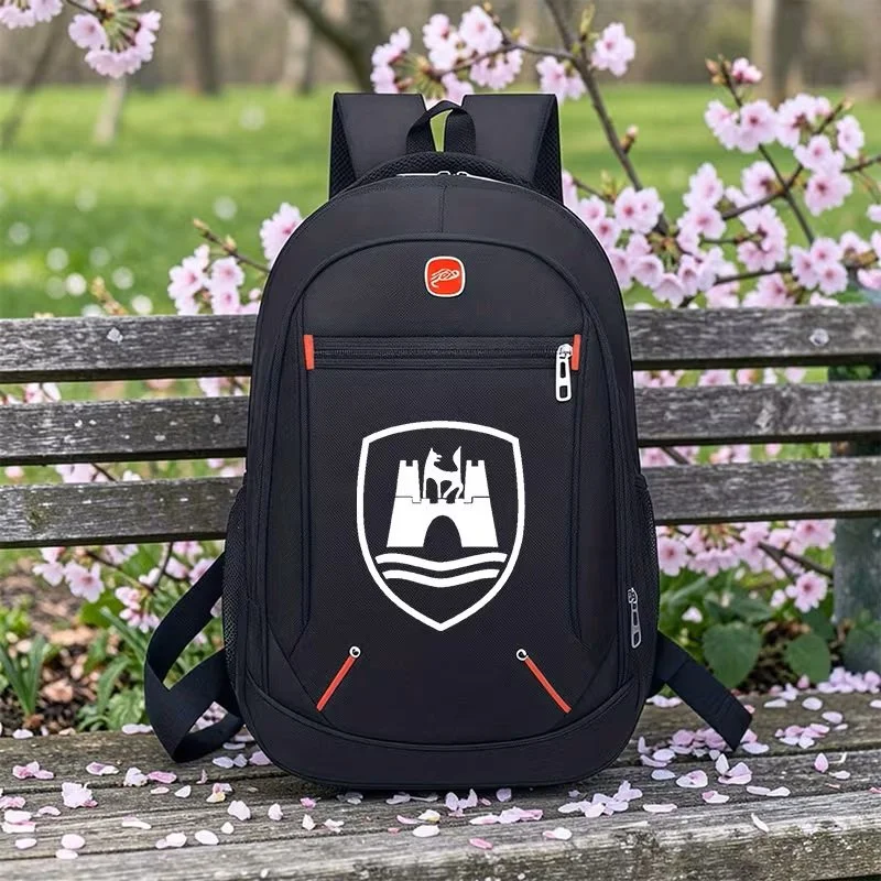 Black Wolfsburg Crest Backpack