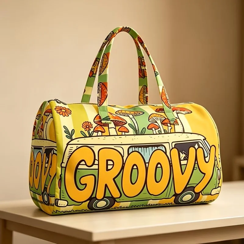 Groovy VW Bay Window Travel Bag