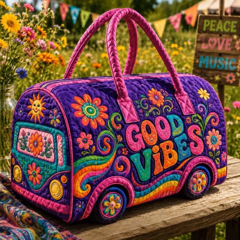 Quilted Purple Good Vibes Travel Bag.jpg