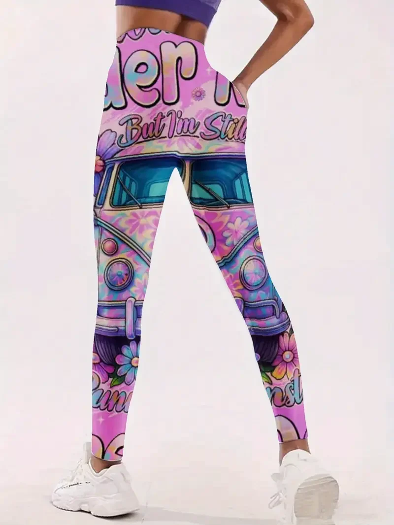 Purple Pink Leggings Back.webp