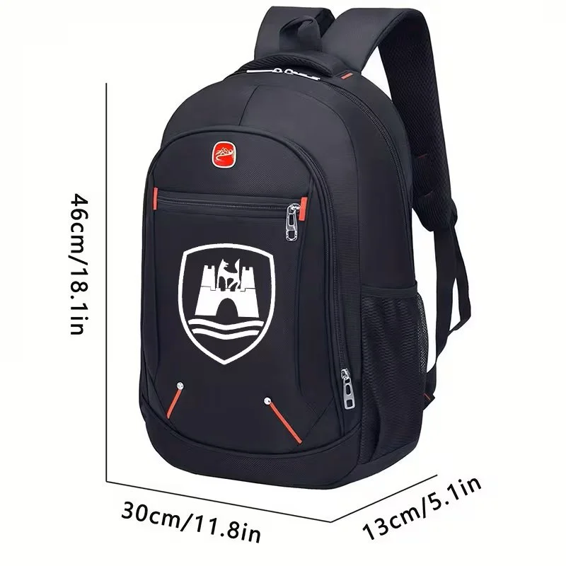 Black Wolfsburg Crest Backpack Measurements.jpg
