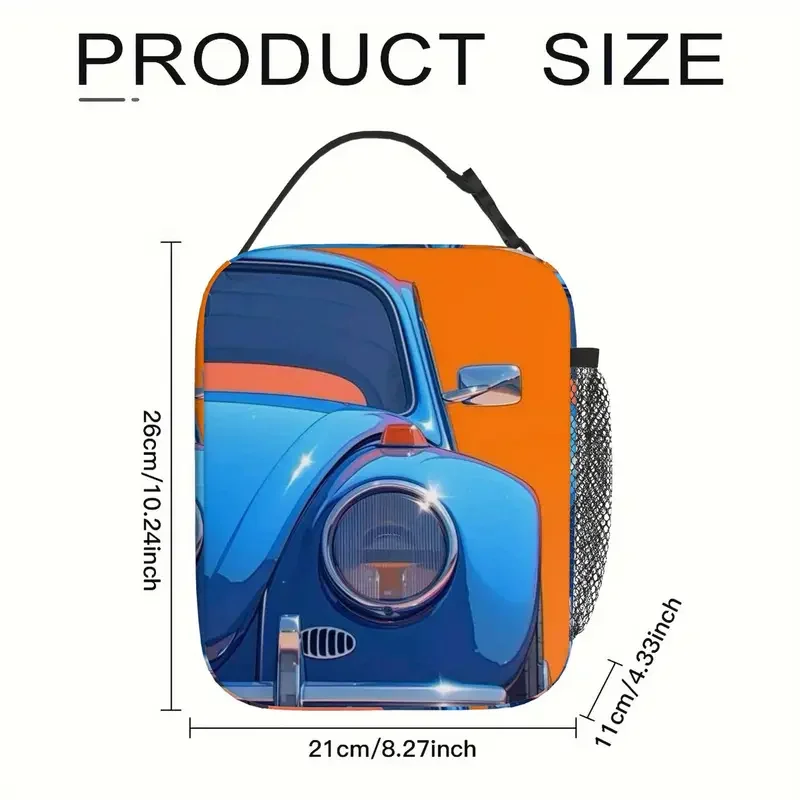Blue Bug Orange Background Measurements.webp