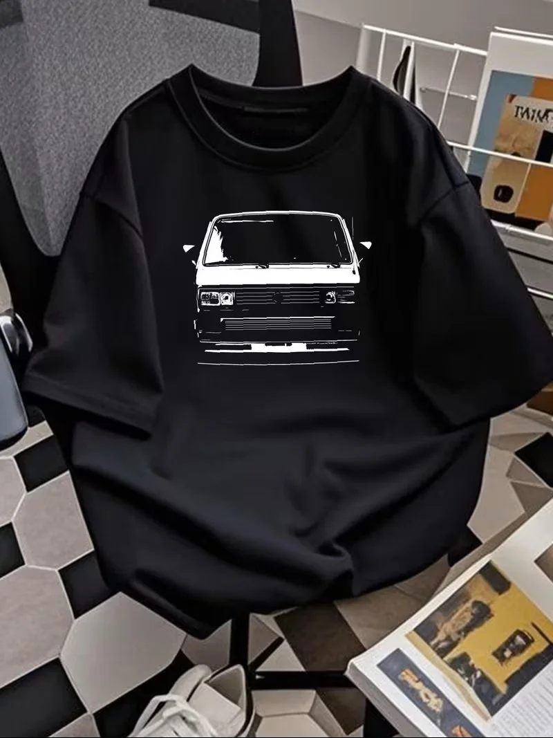 Men's Black VW  Vanagon T-Shirt