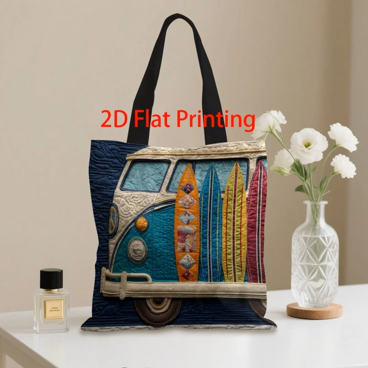 Quilted Blue Surf Bus Tote.jpg