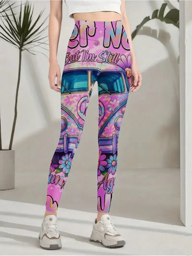 Purple Pink Bus Leggings.webp