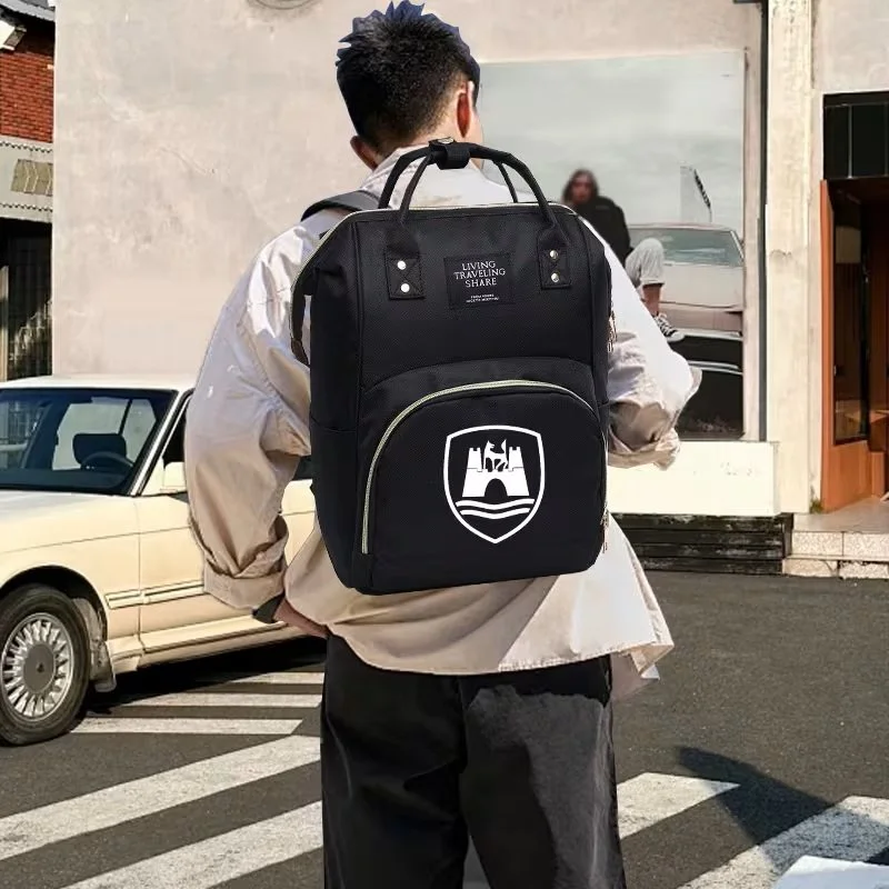 Wolfsburg Crest Black Backpack