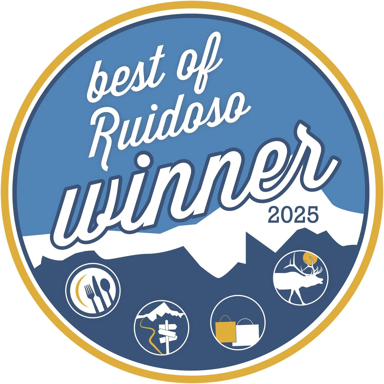 Best of Ruidoso 2025 Winners Badge