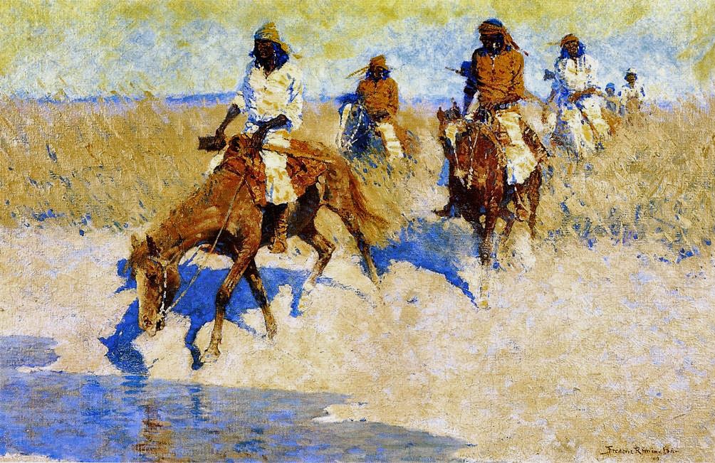 1907 Pool in the Desert, Oil on canvas, Hubbard Museum of the American West.