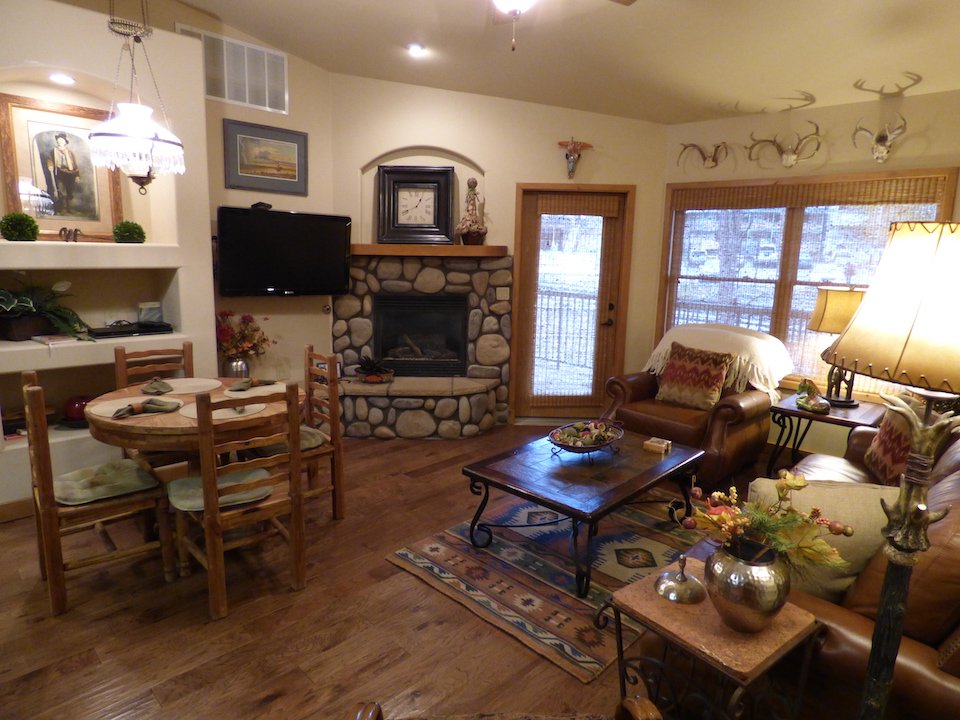 Ruidoso River Resort condo interior