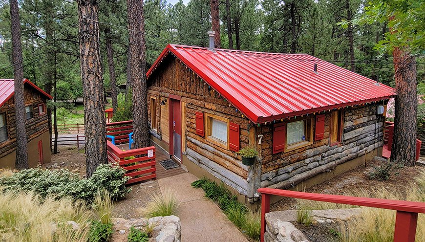 Sierra Blanca Cabins exterior