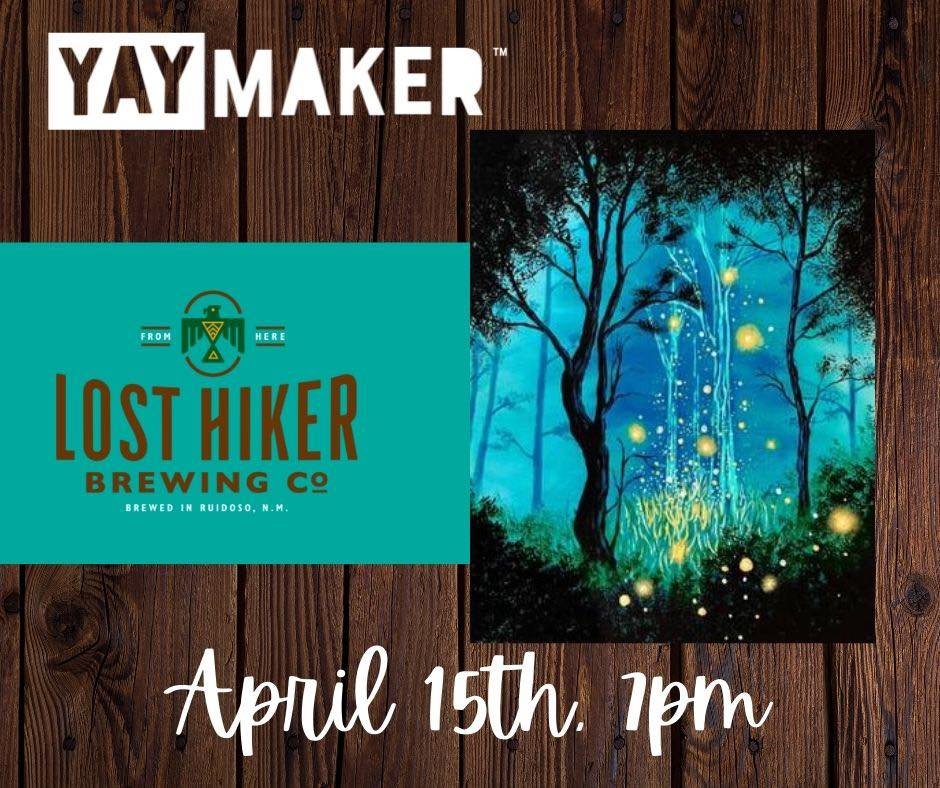 Yaymaker Paint and Pint Night at Lost Hiker Brewing Company