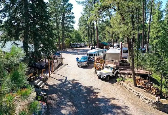 Midtown Mountain Campground and RV Park aerial