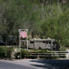 Riverside RV Park entrance