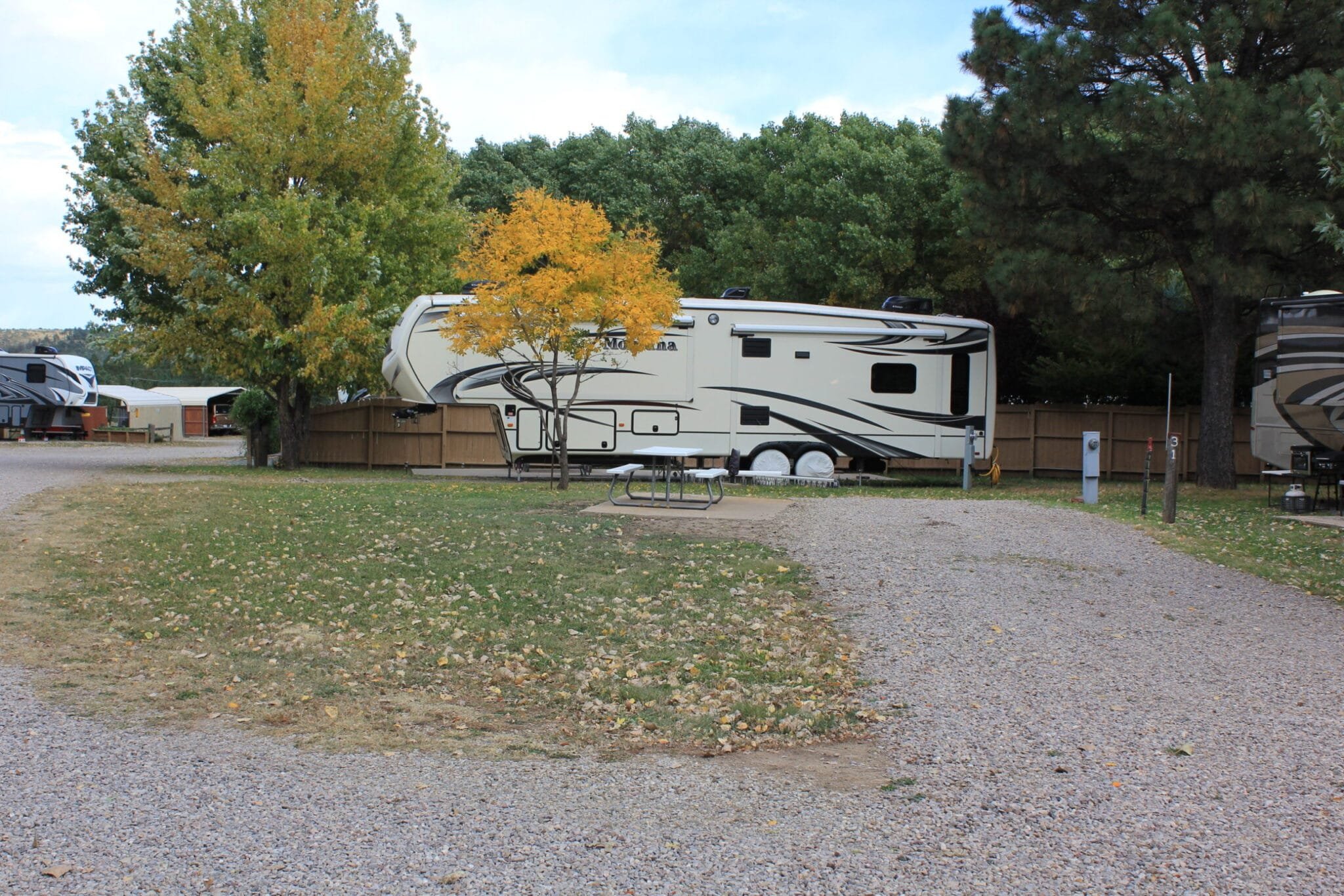 Little Creek RV Park sites