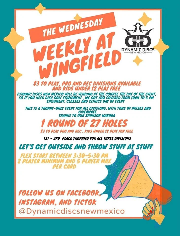 Dynamic Discs New Mexico 2023 Disc Golf Summer Series — DiscoverRUIDOSO