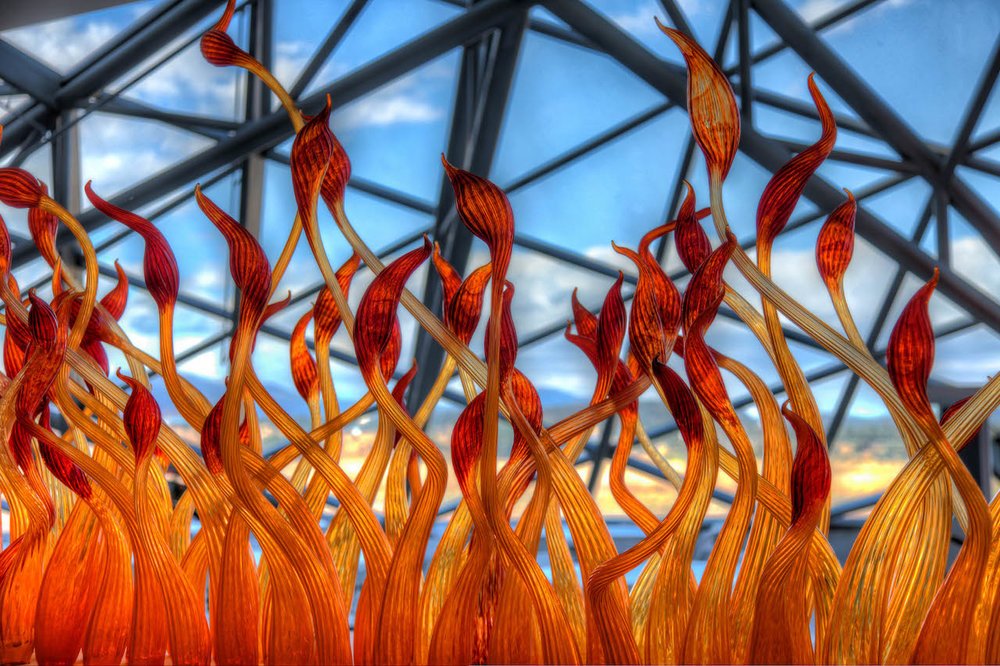 Chihuly Glass Spencer Theater Ruidoso