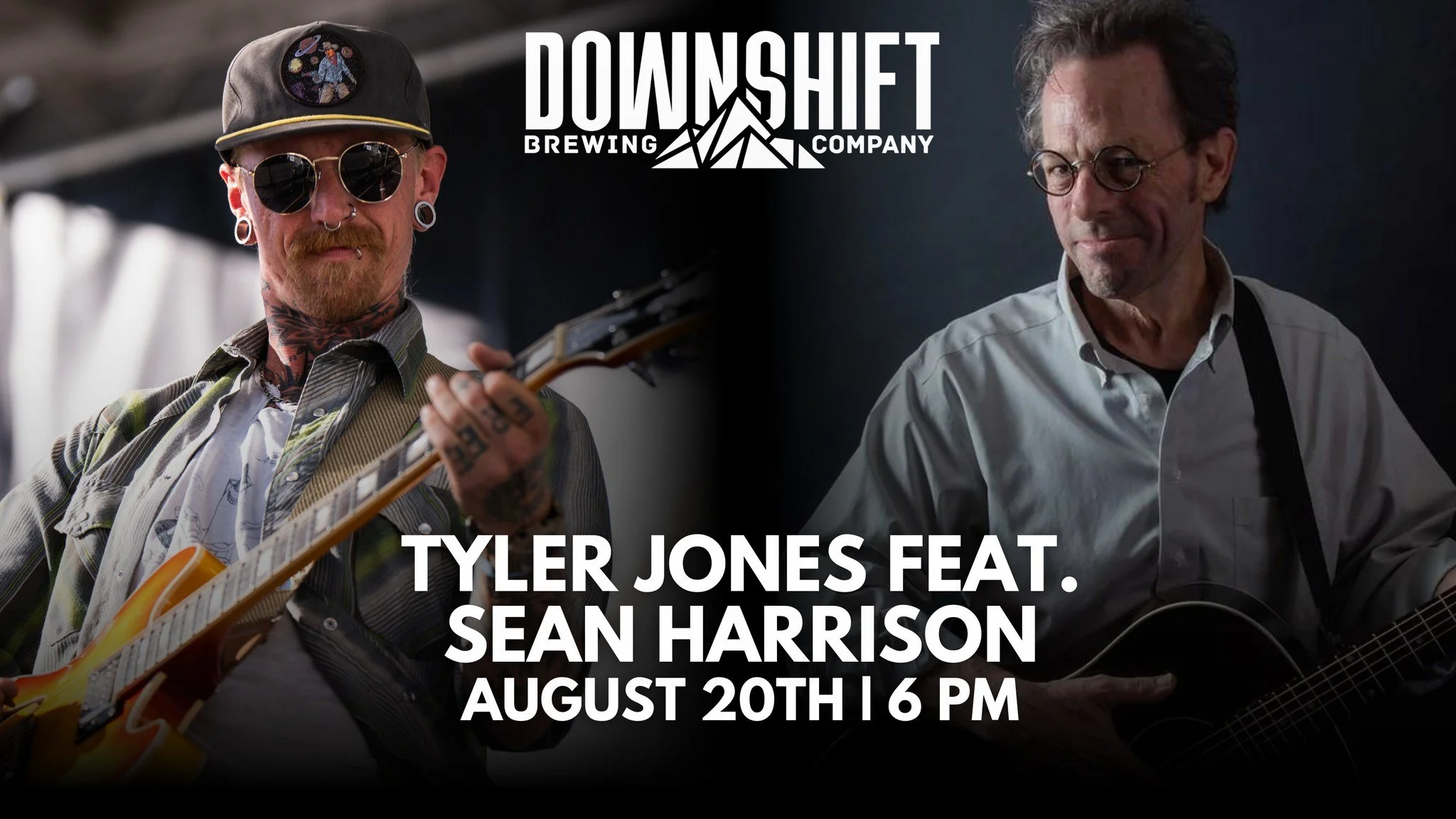 Tyler Jones feat. Sean Harrison live at Downshift Brewing Company - Riverside