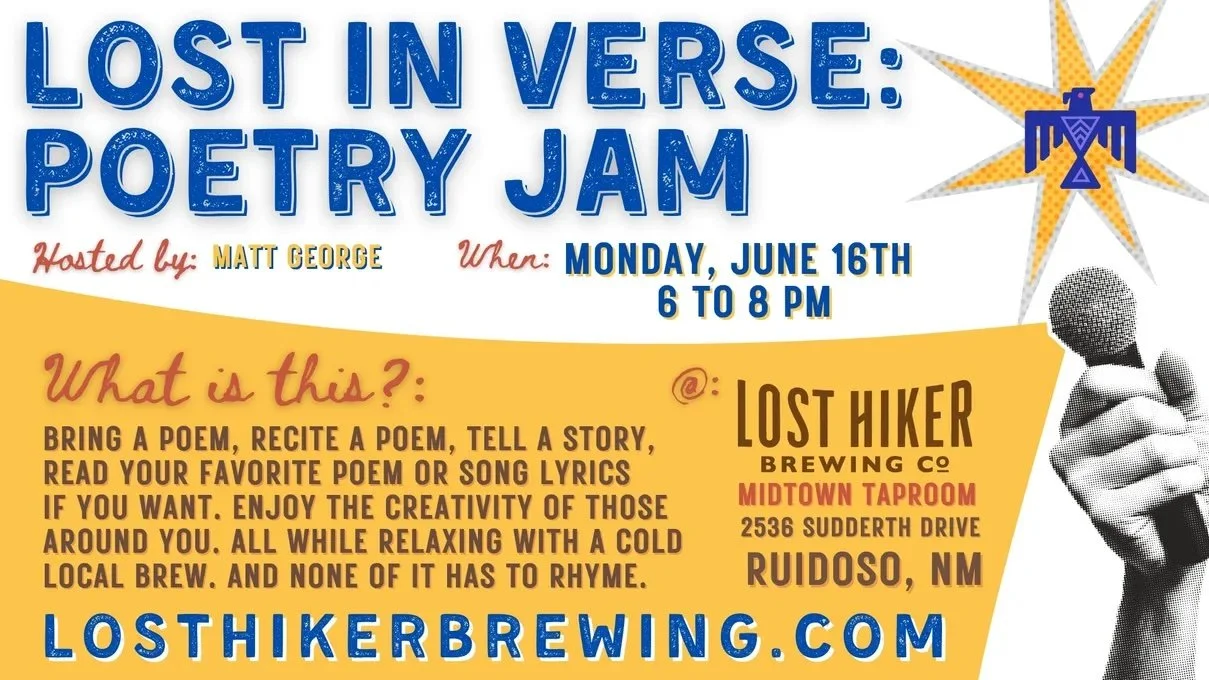 Lost in Verse: Poetry Jam at Lost Hiker Brewery