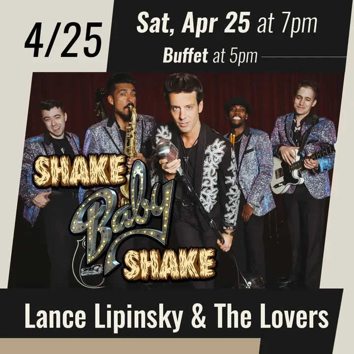 Lance Lipinsky and The Lovers at Spencer Theater