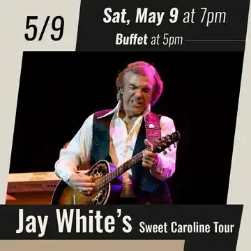 Jay White’s Sweet Caroline Tour at Spencer Theater
