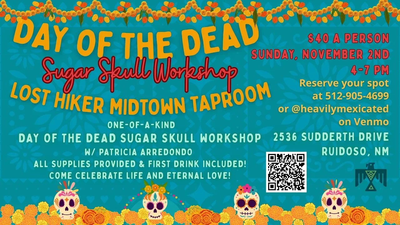 Day of the Dead Sugar Skull Workshop at Lost Hiker Midtown Taproom