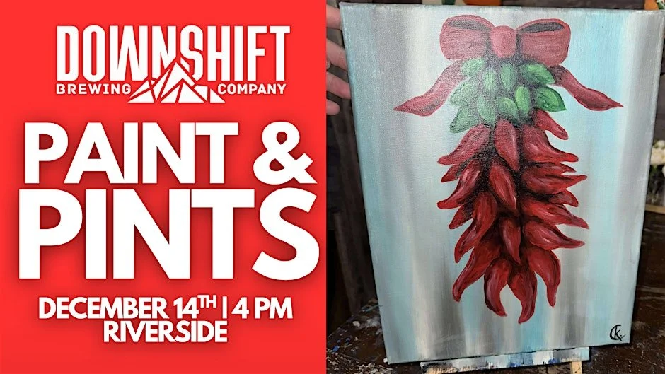 Paint and Pints at Downshift Brewing Company - Riverside