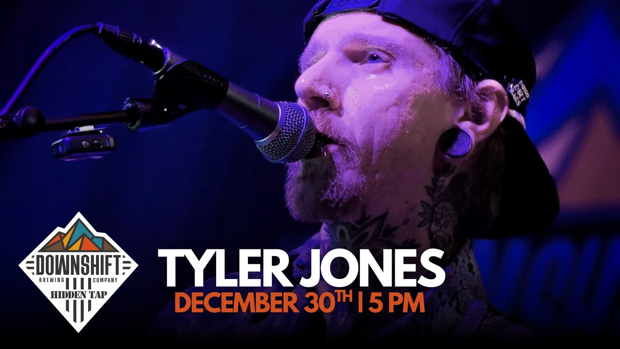 Tyler Jones live at Downshift Brewing Company - Hidden Tap