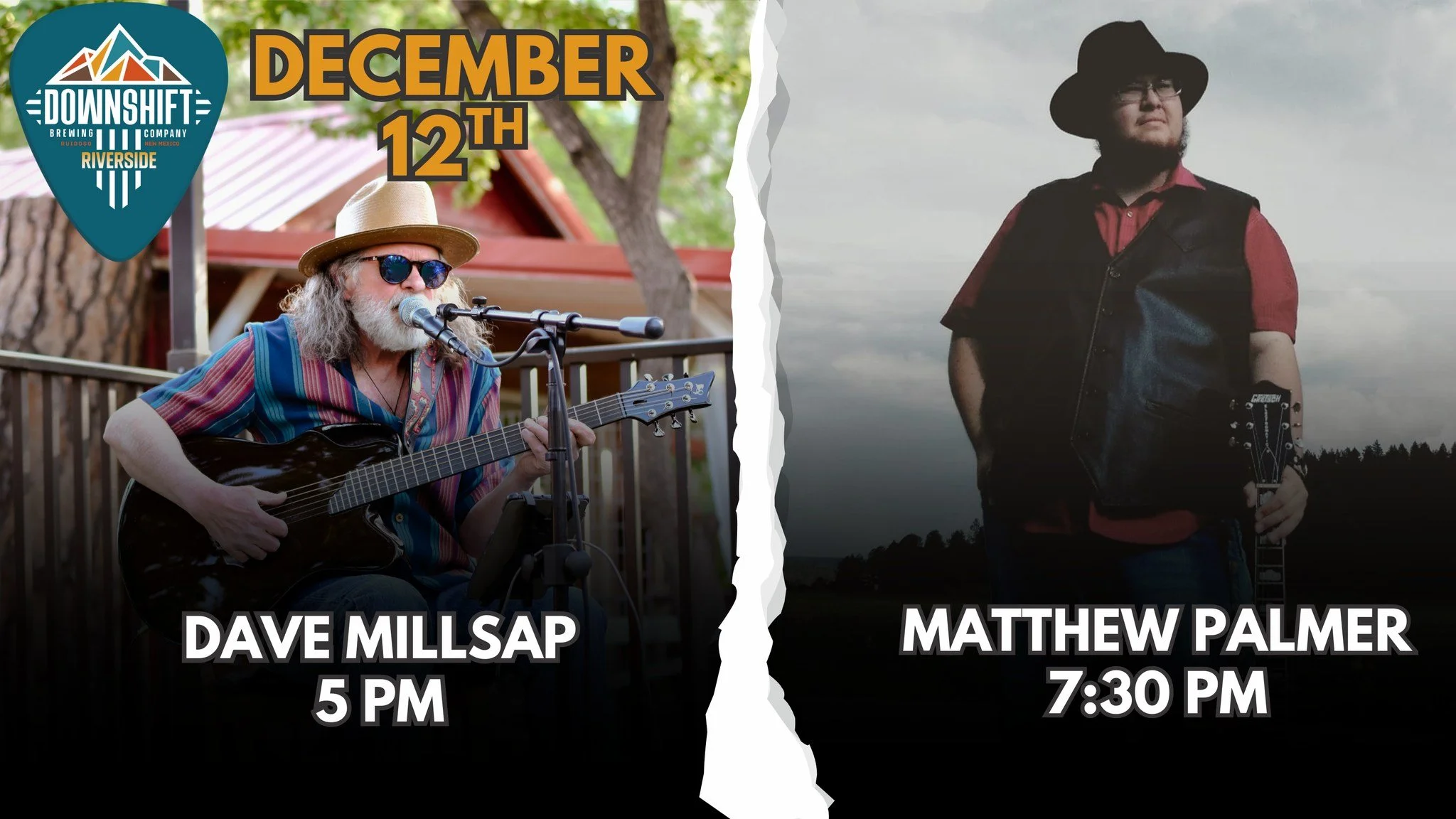 Dave Millsap and Matt Palmer live at Downshift Brewing Company - Riverside