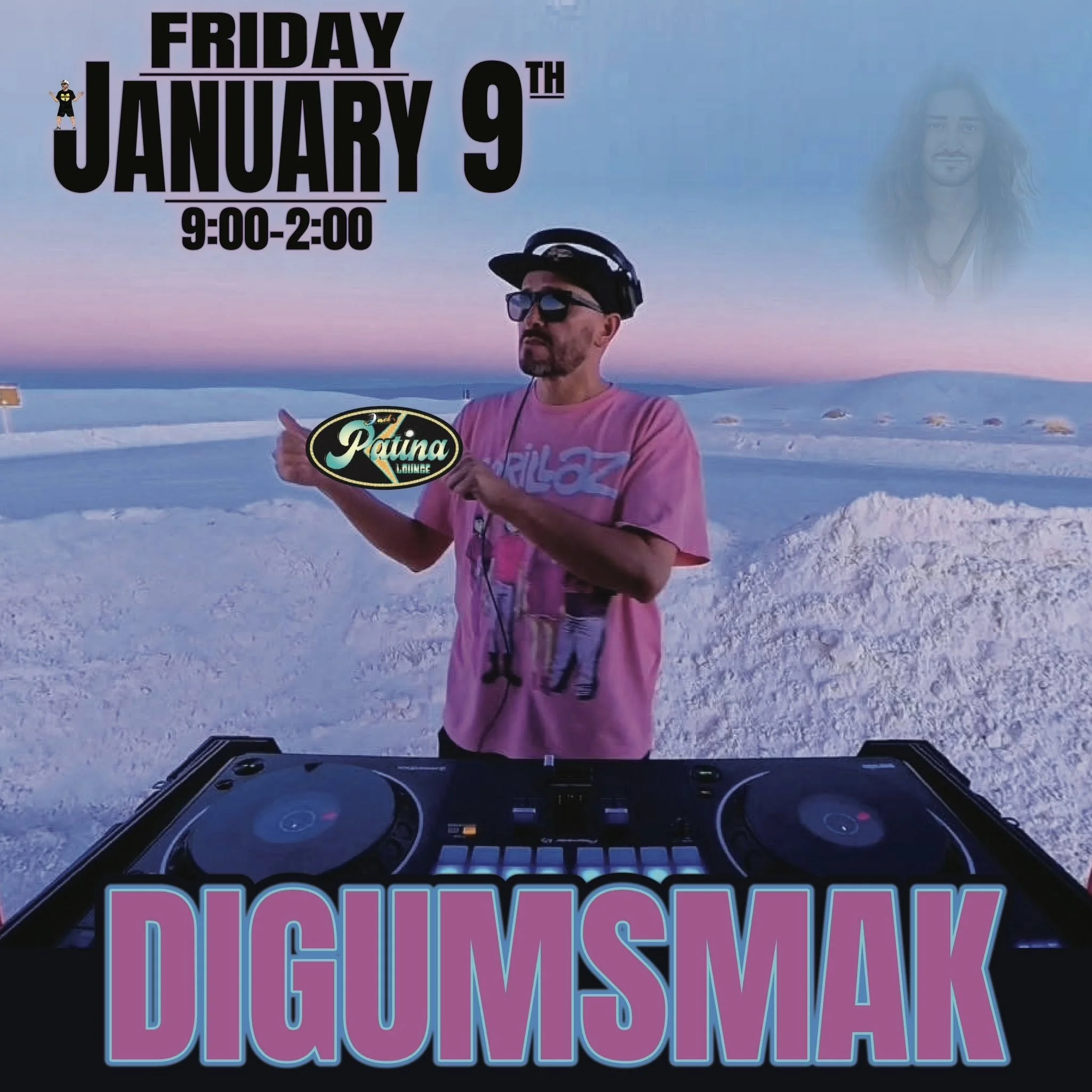 DIGUMSMAK at The Patina Lounge at Jacks Backstage