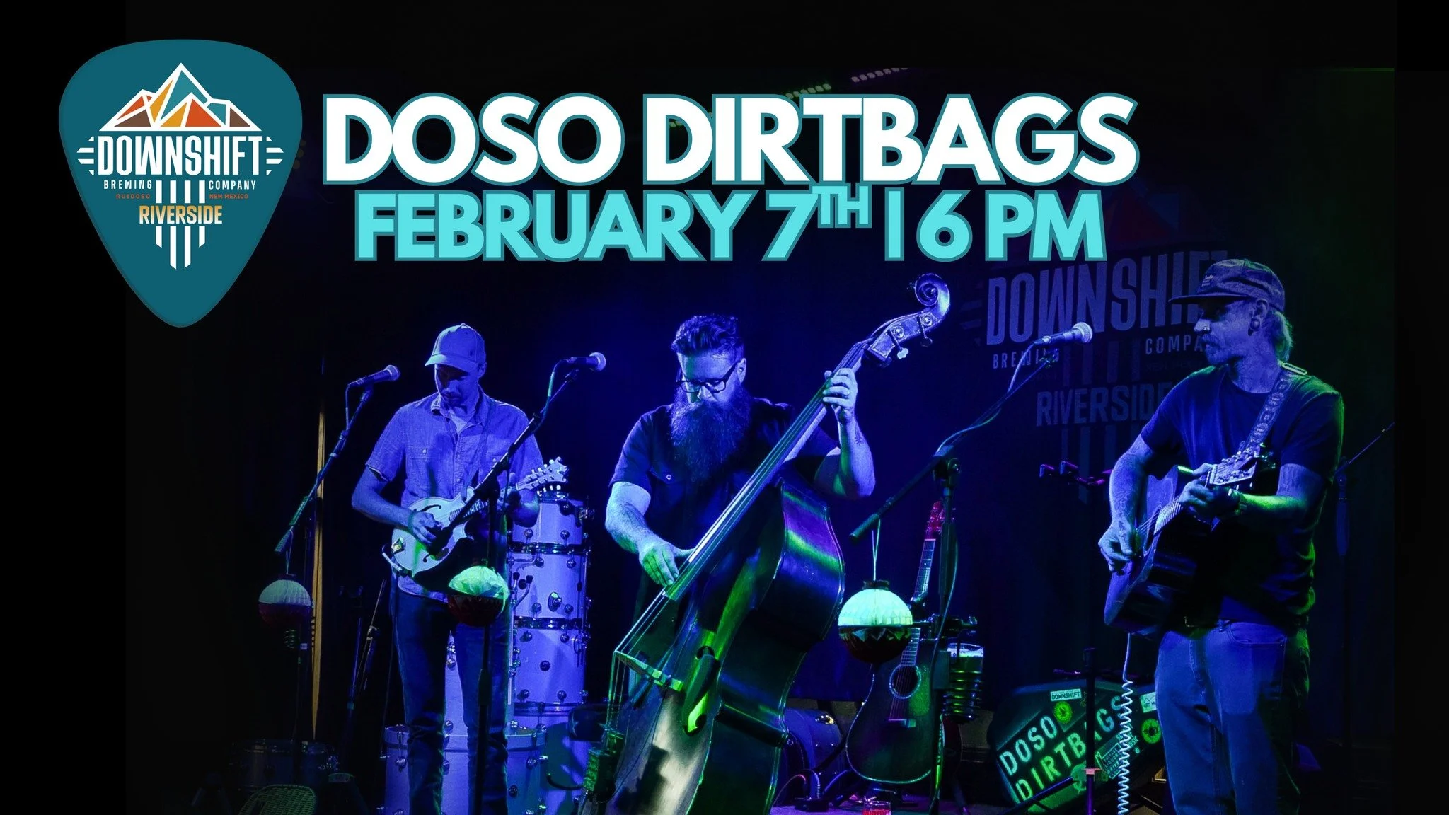 Doso Dirtbags Live at Downshift Brewing Company - Riverside 