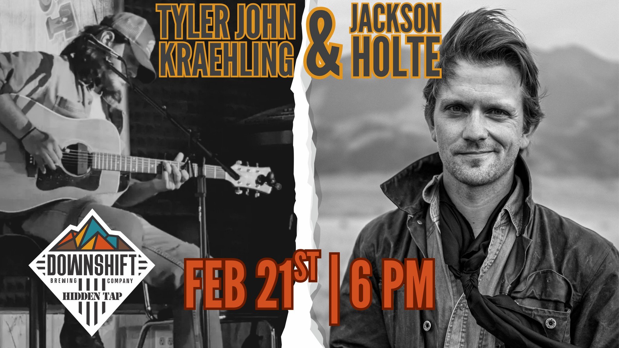 Tyler John Kraehling and Jackson Holte live at Downshift Brewing Company - Hidden Tap