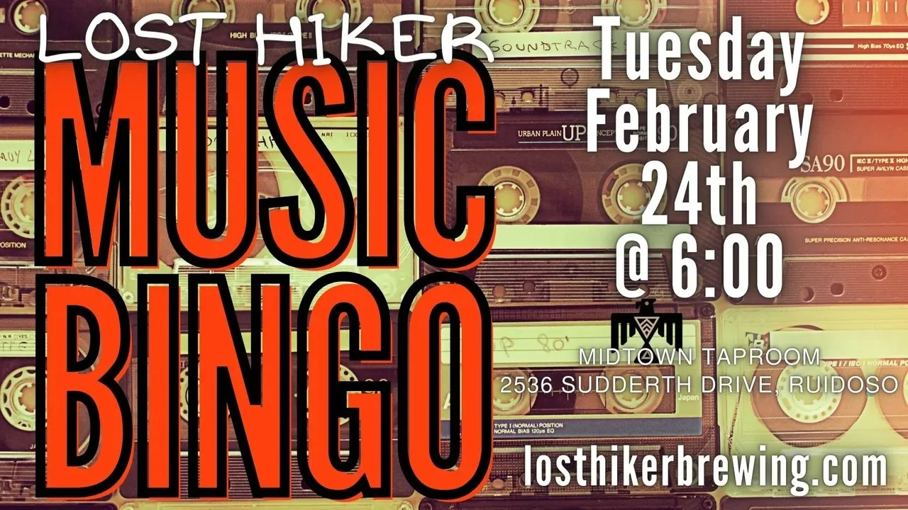 Lost Hiker Brewing MUSIC BINGO - Midtown Taproom 